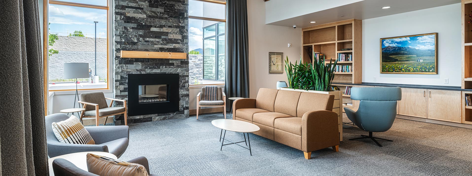 Partners Hope Foundation - Fireplace Living Room - Project Highlight CMA